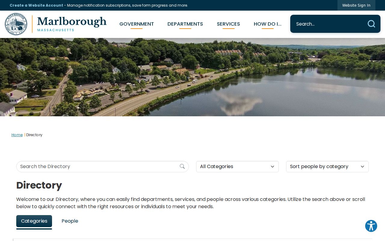 Marlborough residents directory city staff directory